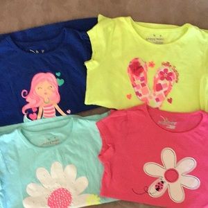 Lot of Short Sleeve tops by Jumping Bean Sz 7